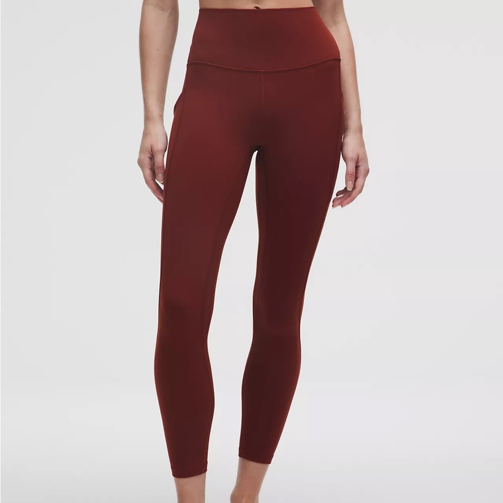 LULULEMON Align High Rise Plum Leggins with Pockets